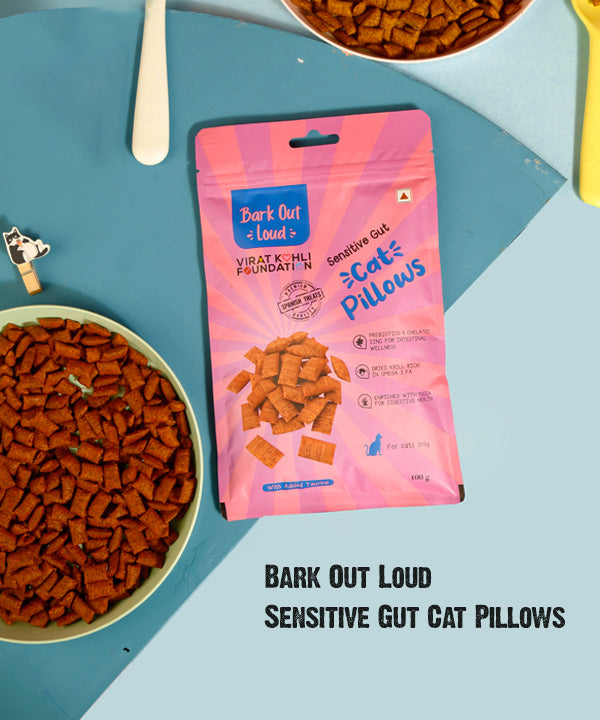 Cat Pillows Sensitive Gut Treats - 100gms