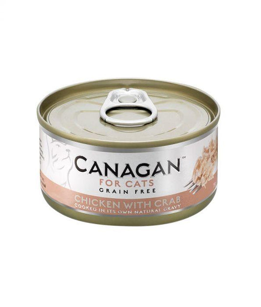 Chicken with Crab Tin Cat Wet Food - 75g