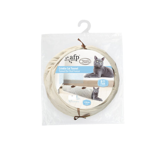 All For Paws Crinkle Cat Tunnel