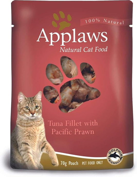 Applaws Cat Tuna with Prawn Pouch - 70g