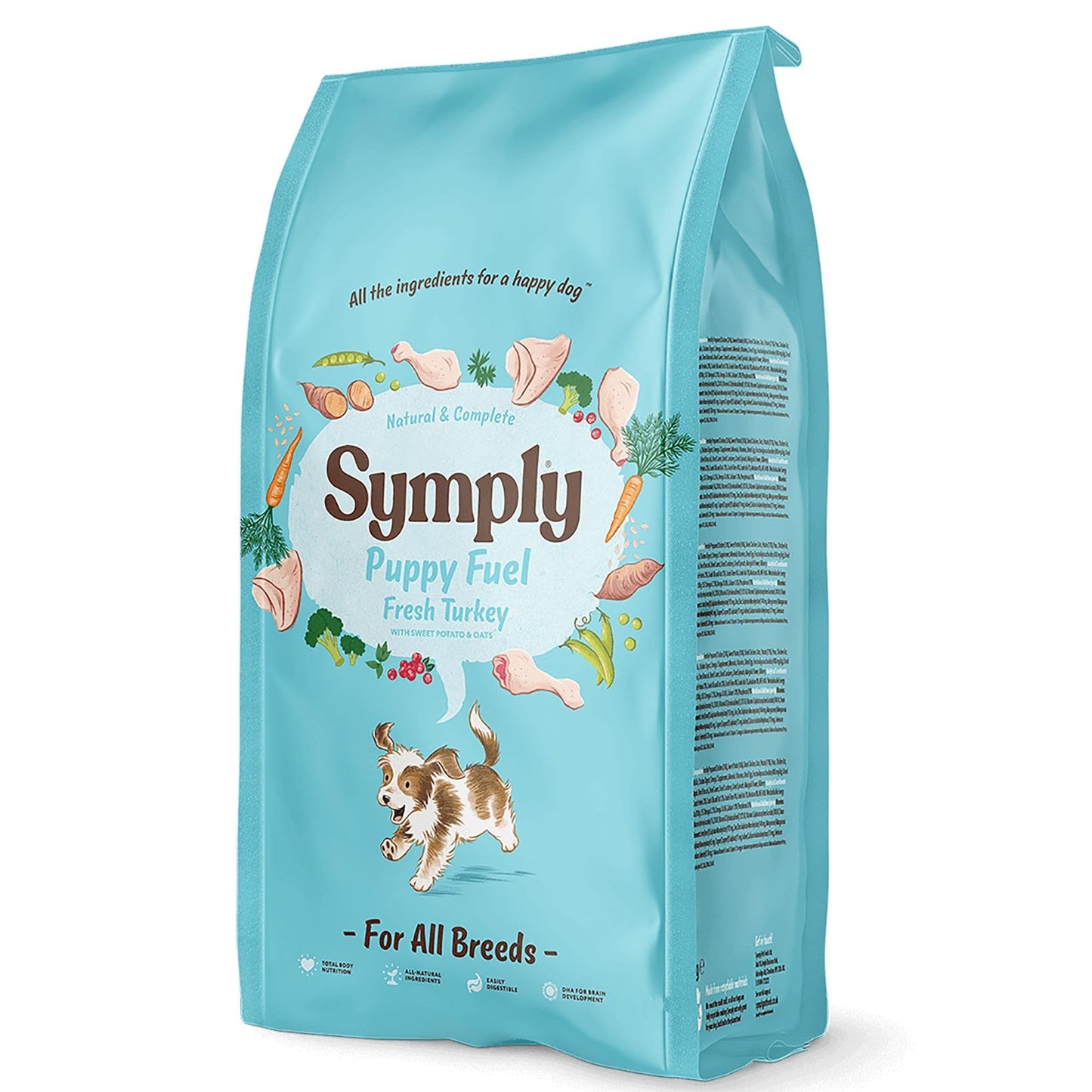 Symply Puppy Fuel Fresh Turkey Dry Dog Food