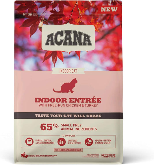 Acana Indoor Entree Cat Dry Food - 1.5kg