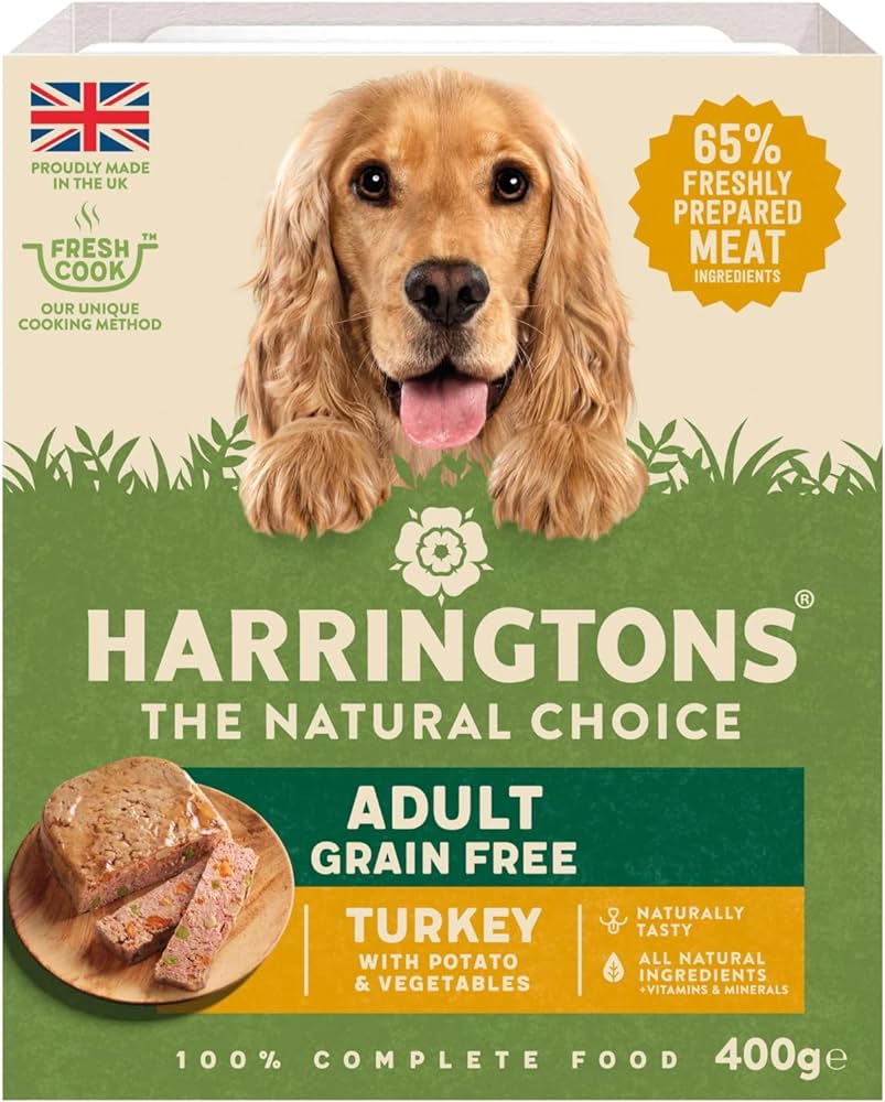 Harringtons grain free top wet dog food