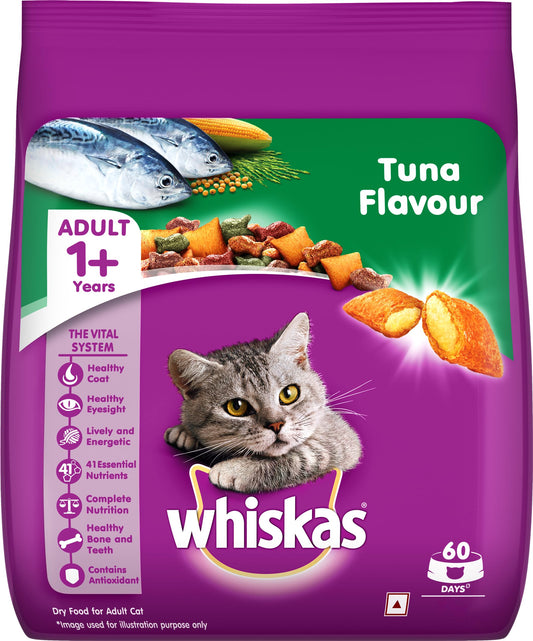 Whiskas Dry Food Adult with Tuna - 480g