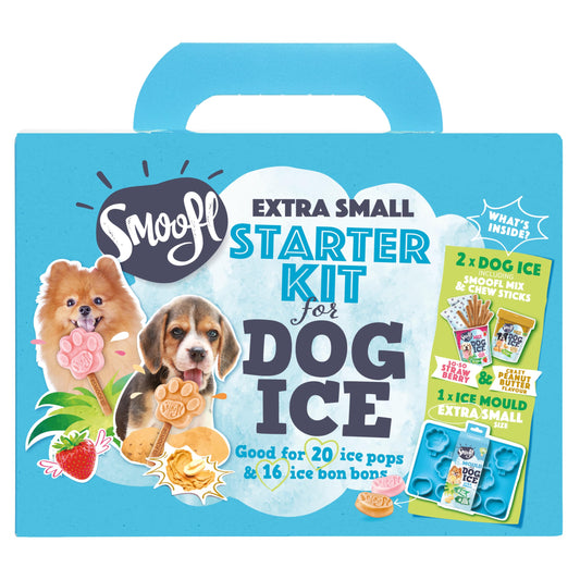 Smoofl Extra Small Starter Kit for Dog Ice Treats - 210G