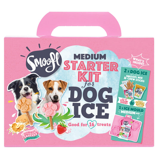 Smoofl Medium Starter Kit for Dog Ice Treats - 210G