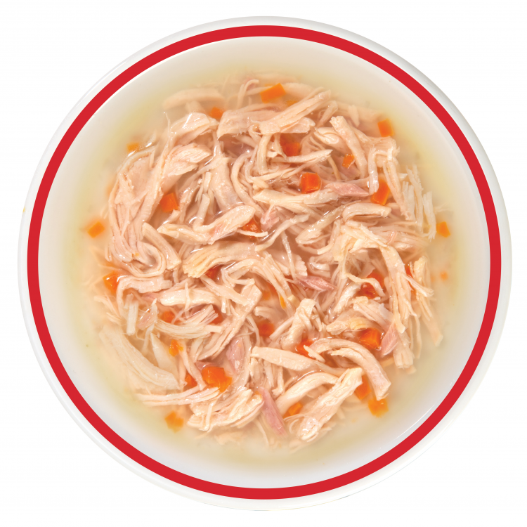 Catit Divine Shreds, Chicken with Tuna & Carrot - 75g (Box of 18)