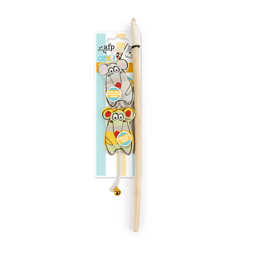 All For Paws Catoon - Curious Mice Wand