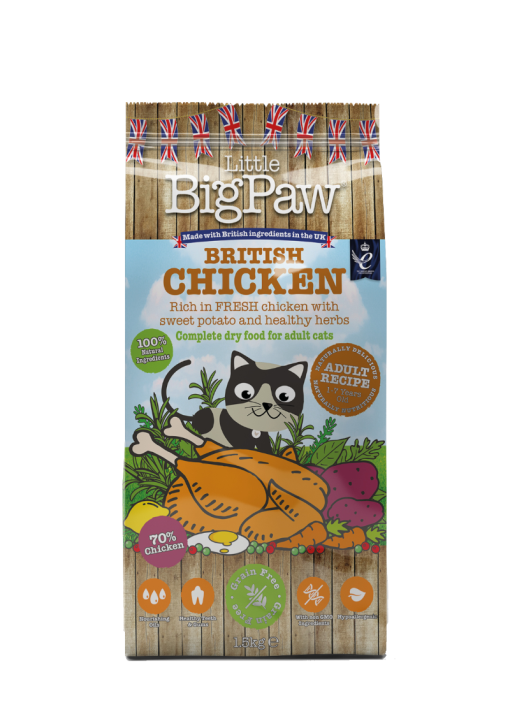 British Chicken for Adult Cats - 1.5kg
