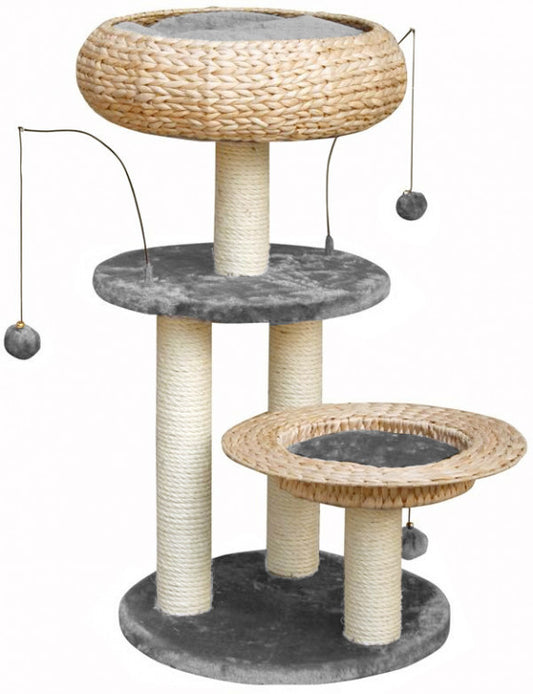 Lorenz Cat Play Tower - Grey
