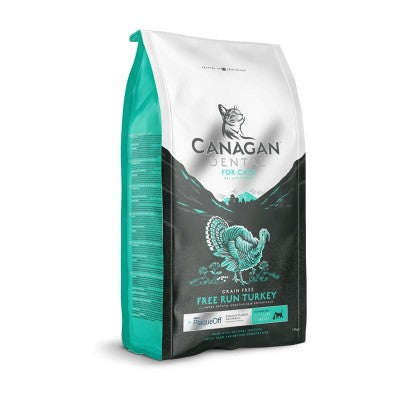 Canagan Free Run Turkey Dental Dry Cat Food - 4kg