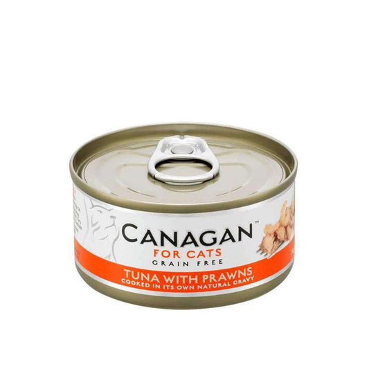 Tuna with Prawns Cat Tin Wet Food - 75g