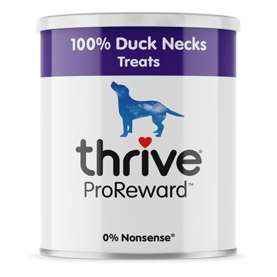 Thrive Duck Necks Dog Treats - 135g