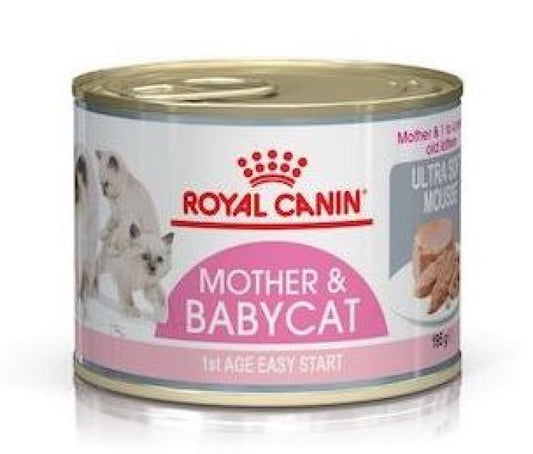 Feline Health Nutrition Mother & Babycat Mousse (Wet Food - Cans) 12 x 195 g