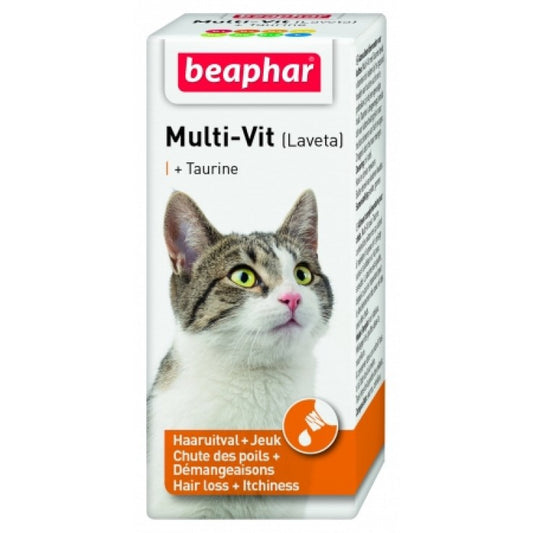 Multivitamin Liquid with Taurine for Cats - 50ml
