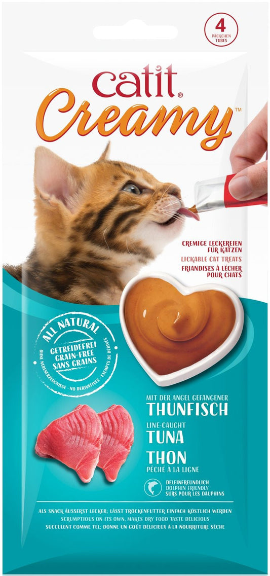 CatIt Creamy Lickable Treats - Tuna (Box of 12)