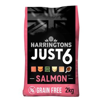 Just 6 Salmon Grain Free Dry Dog Food - 2kg