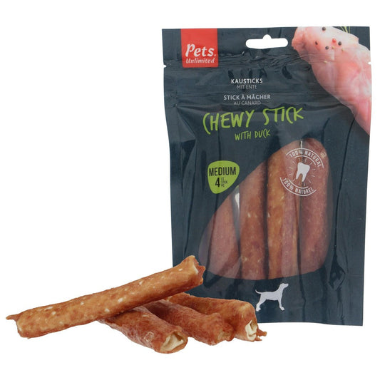 Chewy Sticks with Duck Medium -100g (4pcs)