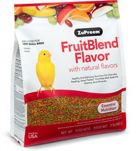 Zupreem FruitBlend Flavor for Extra Small Birds - 2lb
