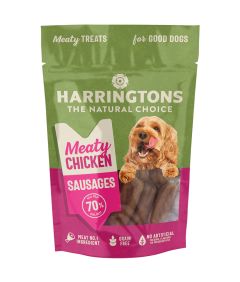 Chicken Sausage High Meat Dog Treats - 70g