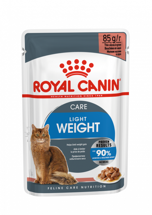 Feline Care Nutrition Light Weight Care - 12 Wet Food Pouches