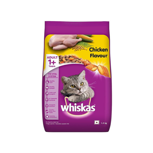 Whiskas Dry Food with Chicken - 1.2kg