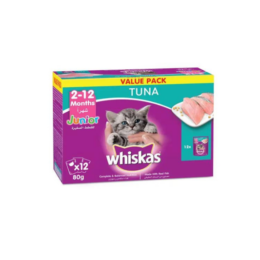Whiskas Kitten Tuna - 80g x 12