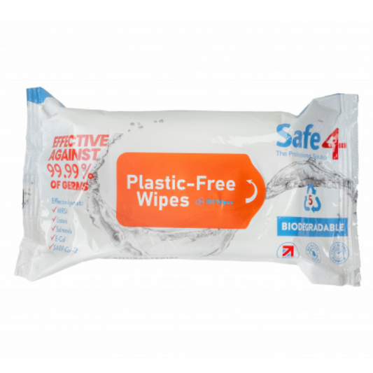 Plastic Free Disinfectant Wipes - 100 wipes