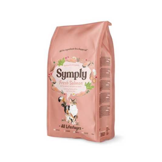 Symply Cat Dry Food with Salmon - All Life Stages