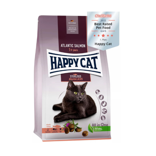 Happy Cat Adult Sterilised Atlantic Salmon