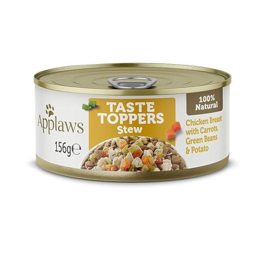 Applaws Taste Topper Broth Chicken Dog Tin - 156g