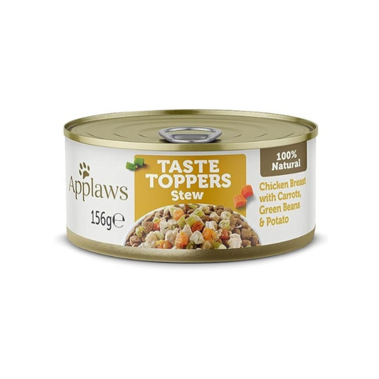 Applaws Taste Topper Stew Chicken Veg Dog Tin - 156g