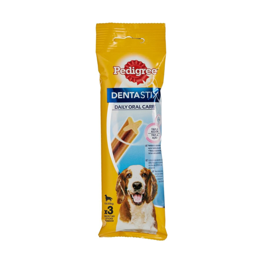 Pedigree Dentastix Dog Treats Medium Breed - 3pcs (77g)