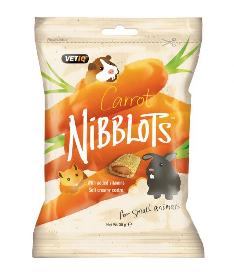 Nibblots for Small Animals Carrots - 30g