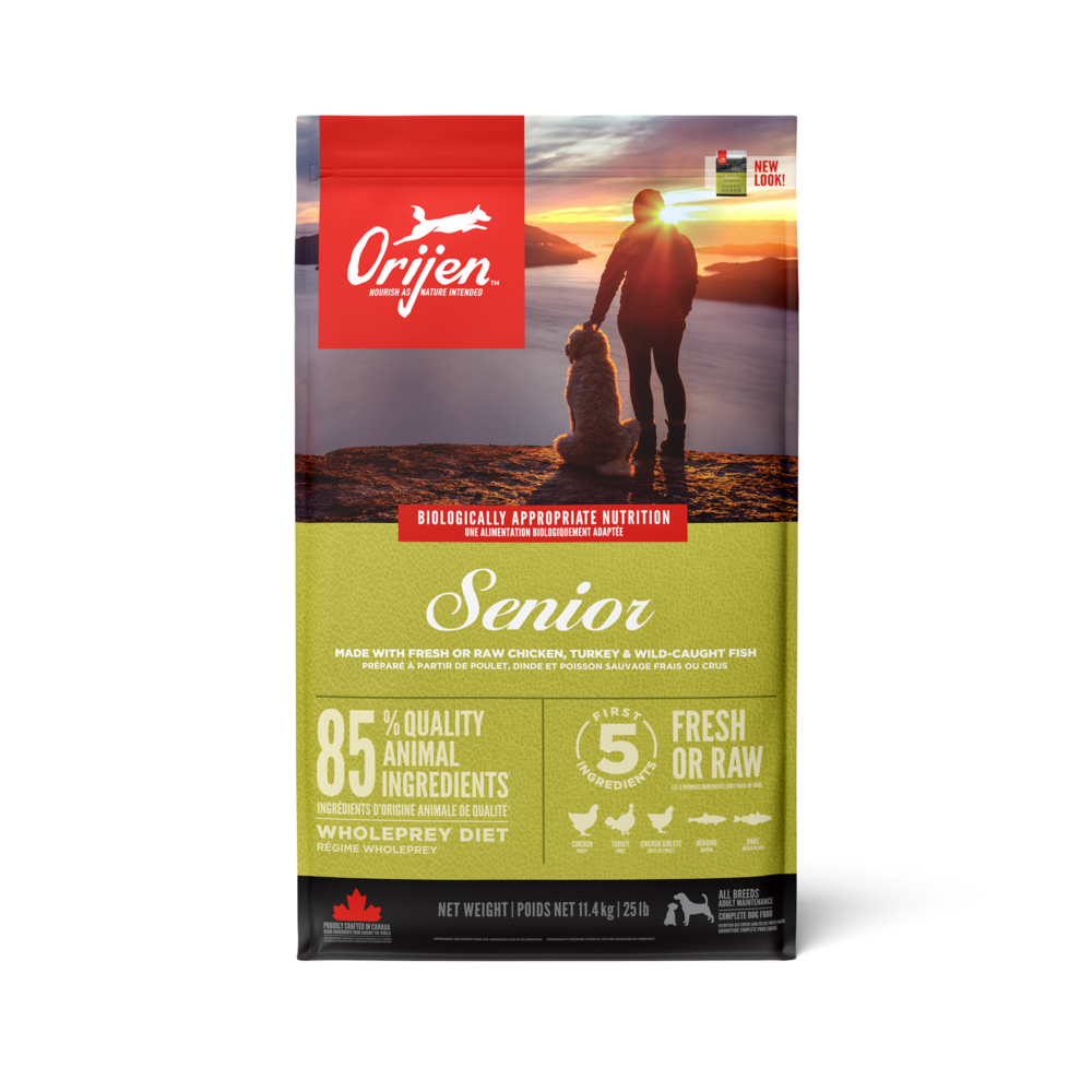 Orijen Senior Dry Dog Food - 11.4kg
