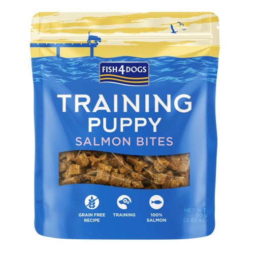 Training Puppy Salmon Bites Treats - 80g