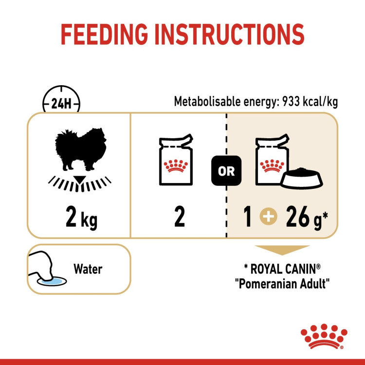 Breed Health Nutrition Pomeranian - 12 Wet Food Pouches