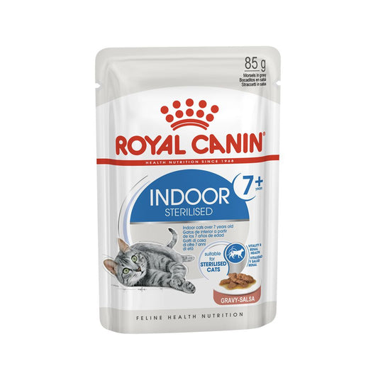 Royal Canin Feline Health Nutrition Indoor 7+ - 12 Wet Food Pouches