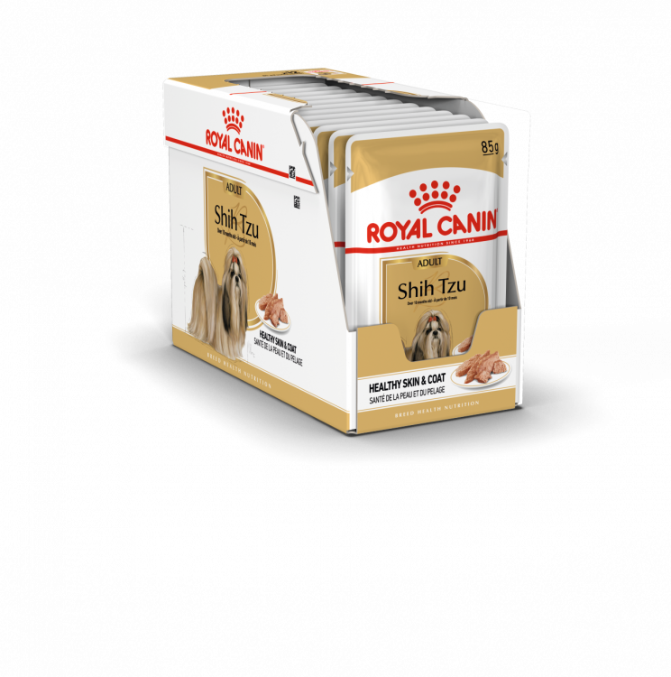 Royal Canin Breed Health Nutrition Shih Tzu - 12 Wet Food Pouches