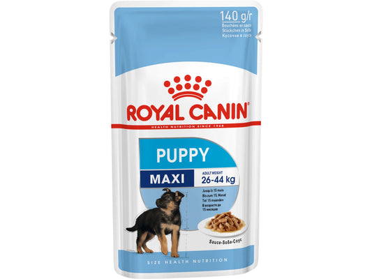 Royal Canin Size Health Nutrition Maxi Puppy - 10 Wet Food Pouches