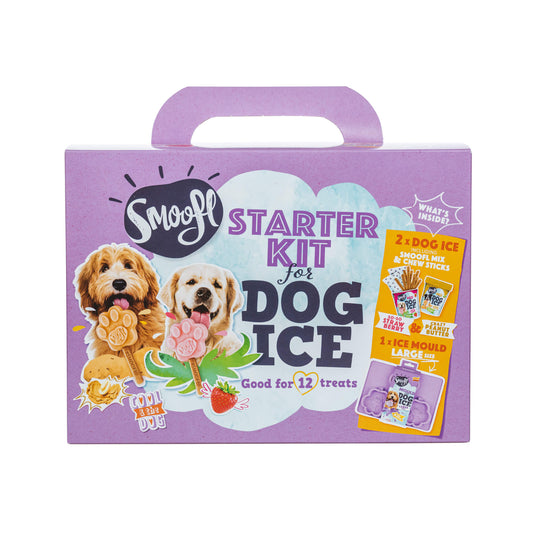 Smoofl Large Starter Kit for Dog Ice Treats - 210G