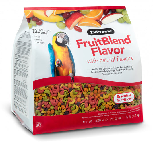 Zupreem FruitBlend Flavor Large Parrot Food