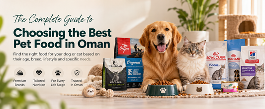 Best Pet Food in Oman: The Complete Guide to Choosing the Right Food for Your Pet
