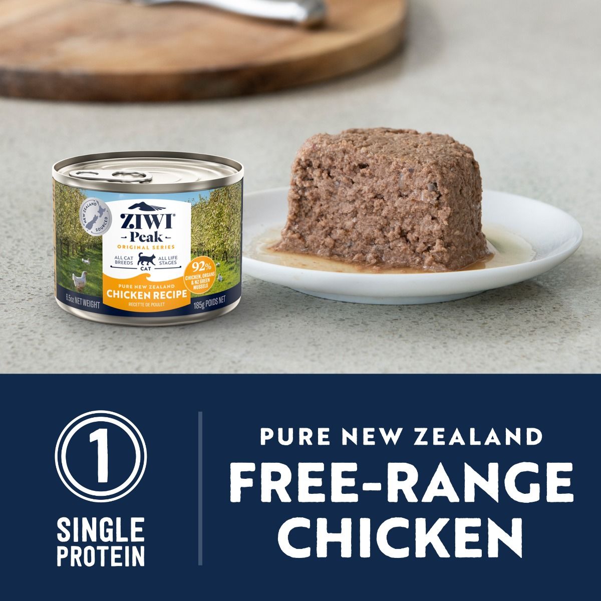 ZIWI Peak Chicken Recipe Wet Cat Food 185gms