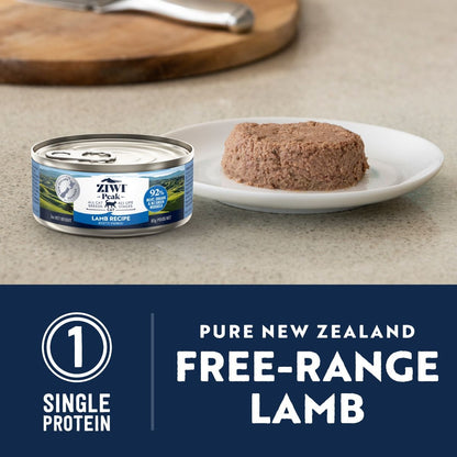 ZIWI Peak Lamb Recipe Wet Cat Food 185gms