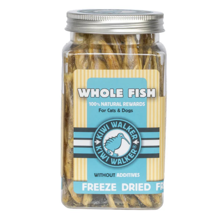 Kiwi Walker Freeze Dried Whole Fish Dogs & Cat Treats 70g