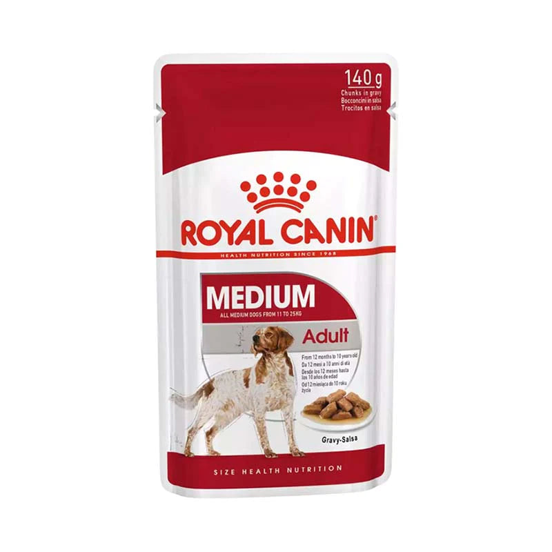 Royal Canin Size Health Nutrition Medium Adult - 10 Wet Food Pouches