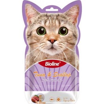 Bioline Cat Treats  - 5x15g