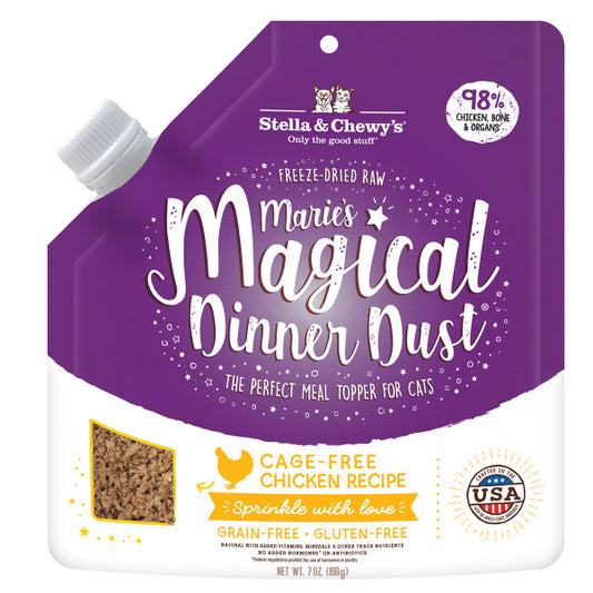 Stella & Chewy’s Marie’s Magical Dinner Dust Cat Cage Free Chicken Recipe- 7 oz