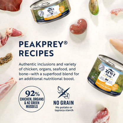ZIWI Peak Chicken Recipe Wet Cat Food 185gms